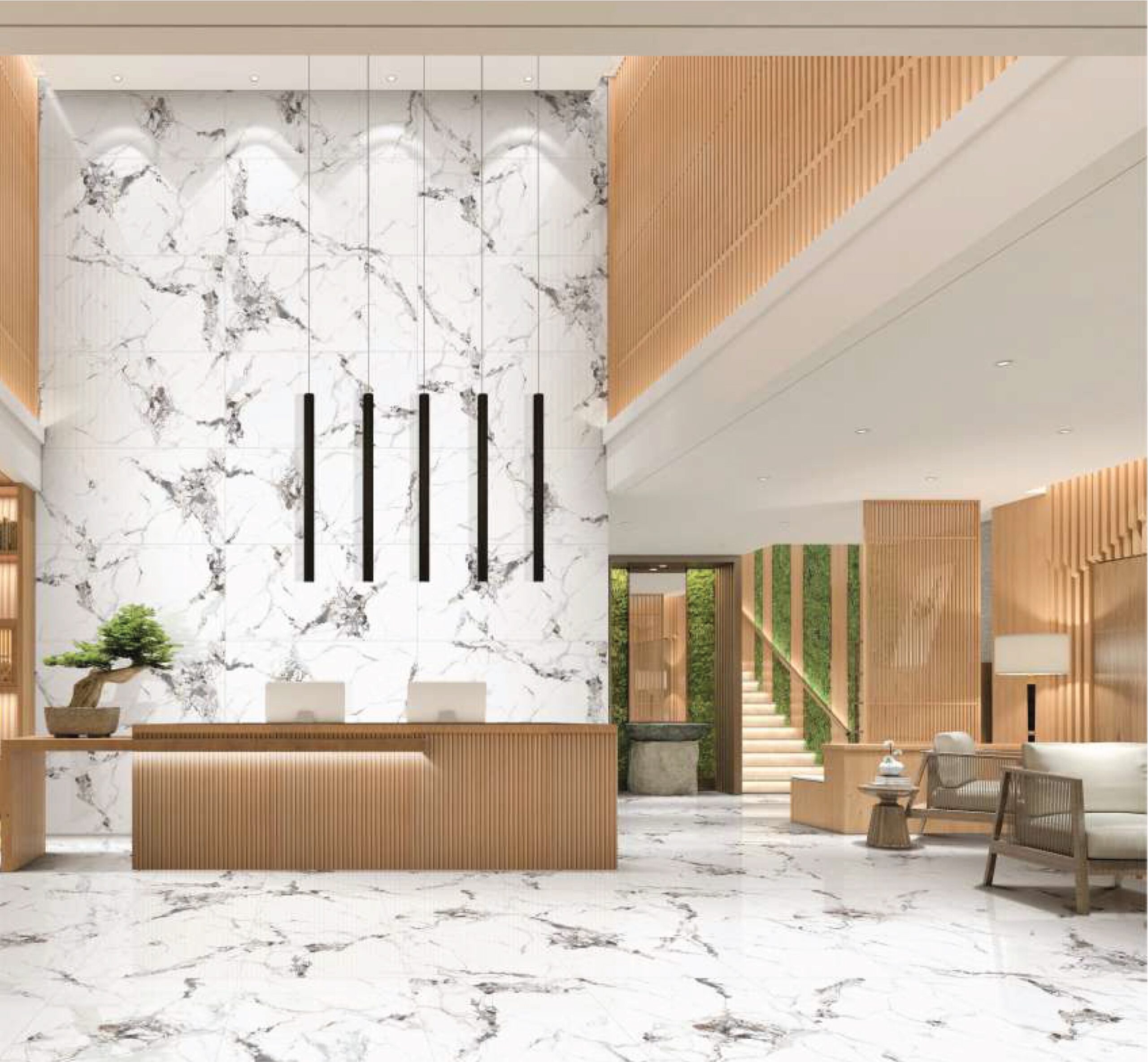 living room ceramic tiles