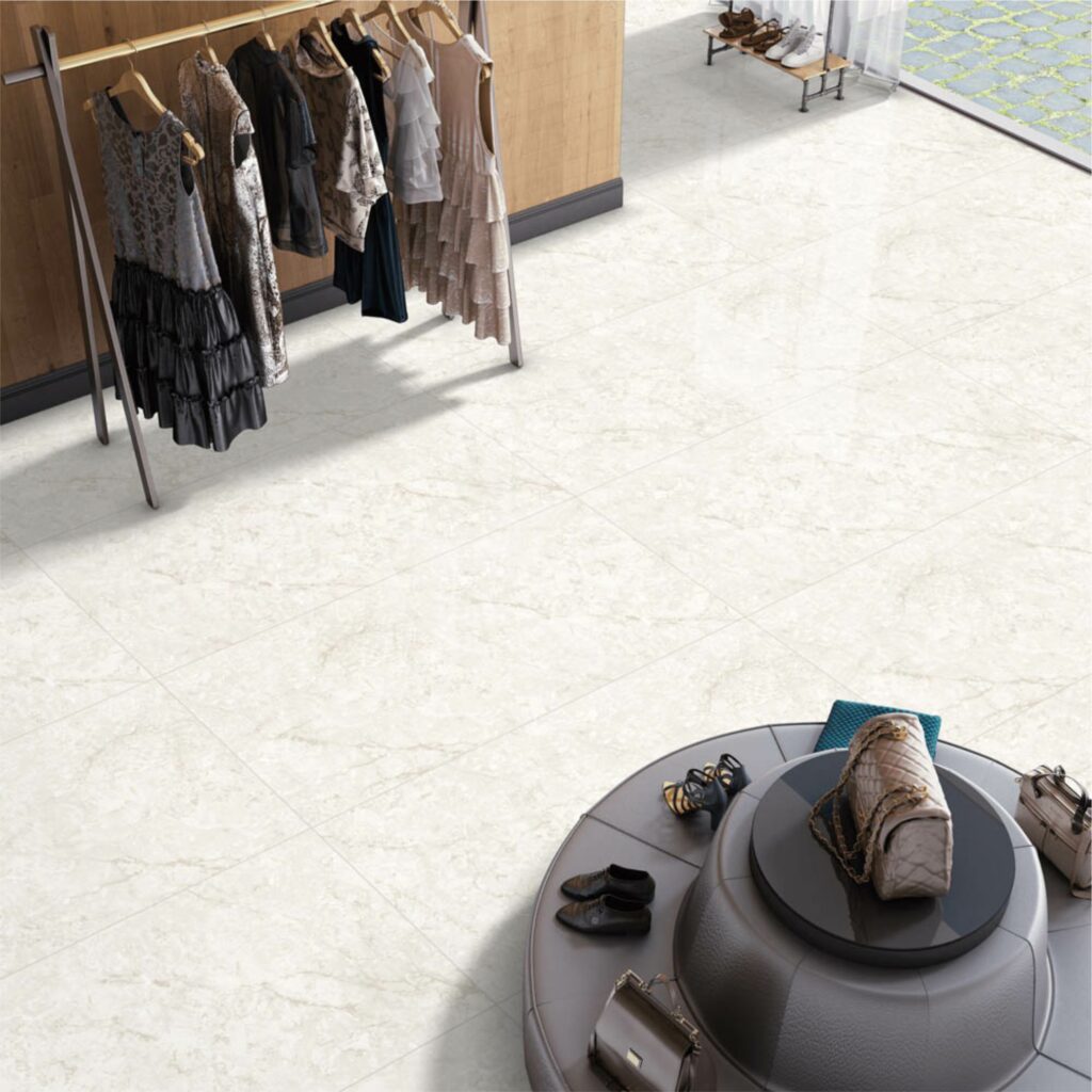 porcelain tile flooring