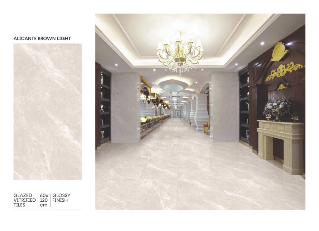 ALICANTE BROWN LIGHT floor tiles