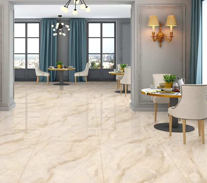 porcelain tile flooring